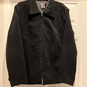 Ali Miles Petites Women’s Black Zip Up Lightweight Jacket Size XLP